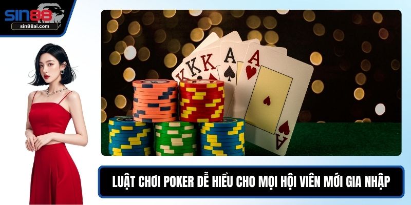 Luật Chơi Poker Dễ Hiểu Cho Mọi Hội Viên Mới Gia Nhập 1 Luật chơi poker